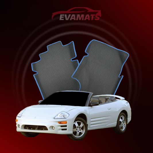 Fußmatten EVAMATS für Mitsubishi Eclipse 3 Gen 1999-2005 Jahr CABRIO