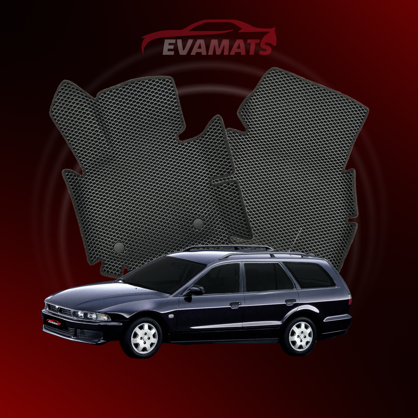 Autokoberce EVAMATS pre Mitsubishi Galant 8 gen 1996-2006 rok STATION WAGON