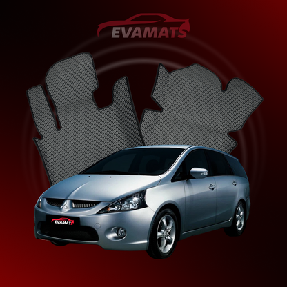 Car mats EVAMATS for Mitsubishi Grandis 1 gen 2003-2011 year MINIVAN