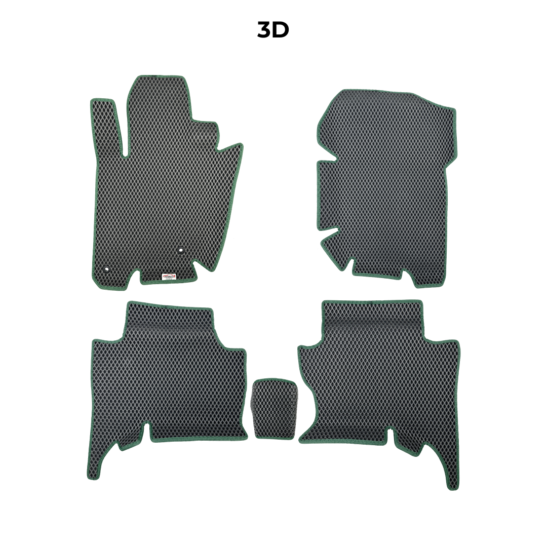 Car mats EVAMATS for Ford Maverick 2 gen 2022-2027 year Pick-Up double cabin