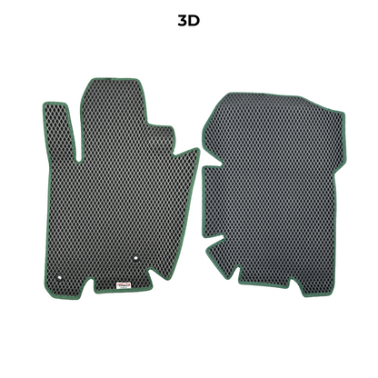 Car mats EVAMATS for Mitsubishi L200 5 gen 2015-2025 year PICK-UP double cabin