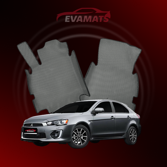 Car mats EVAMATS for Mitsubishi Lancer 10 gen 2007-2017 year HATCHBACK 5 door