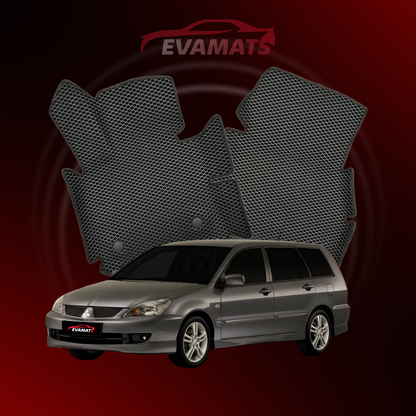 Alfombrillas de coche EVAMATS para Mitsubishi Lancer 9ª generación año 2000-2010 STATION WAGON