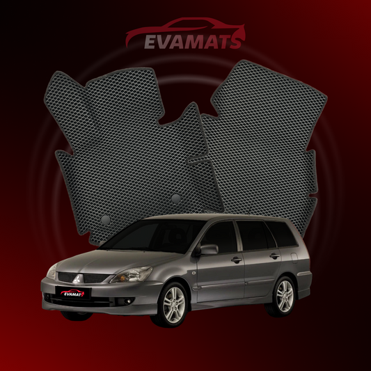 Car mats EVAMATS for Mitsubishi Lancer 9 gen 2000-2010 year STATION WAGON