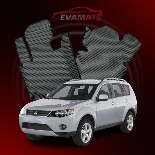 Fußmatten EVAMATS für Mitsubishi Outlander 2 Gen 2005-2013 Jahr SUV