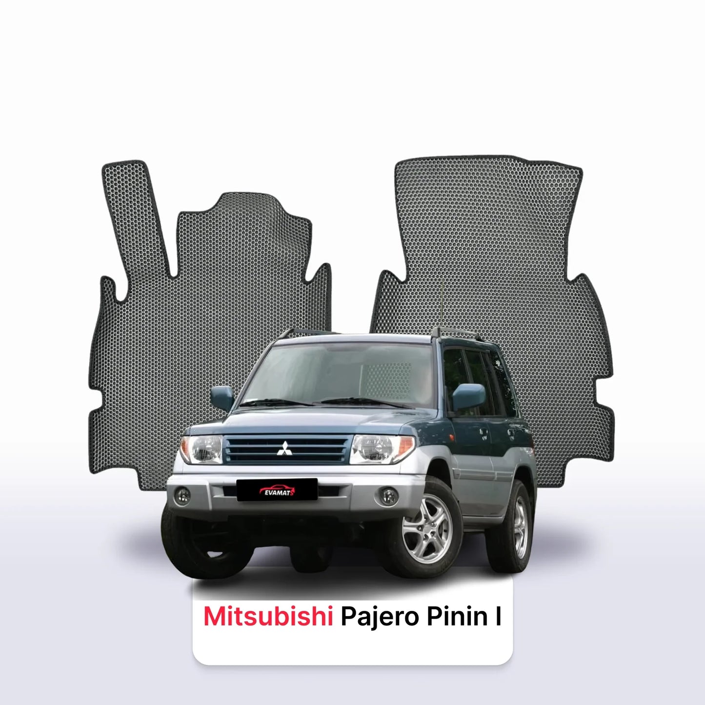 Car mats EVAMATS for Mitsubishi Pajero Pinin 1 gen 1998-2007 year SUV