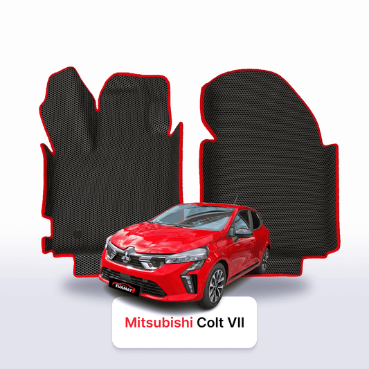 Car mats EVAMATS for Mitsubishi Colt 7 gen 2023-2025 year HATCHBACK 5 door
