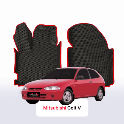 Car mats EVAMATS for Mitsubishi Colt(CJ) 5 gen 1995-2003 year HATCHBACK 3 door