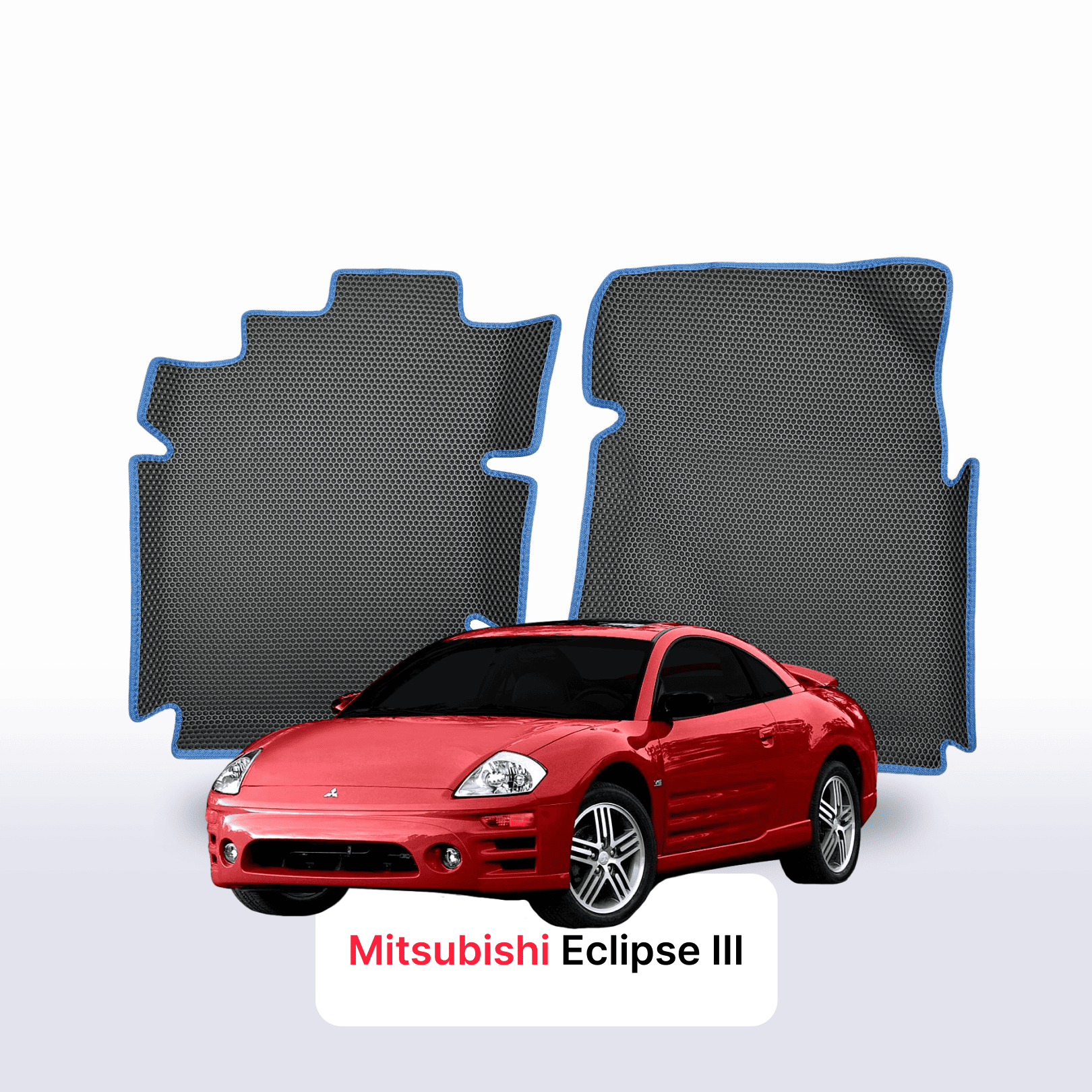 Car mats EVA for Mitsubishi Eclipse 3 gen 1999-2005 year COUPE