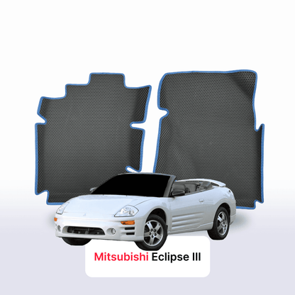 Car mats EVAMATS for Mitsubishi Eclipse 3 gen 1999-2005 year CABRIO
