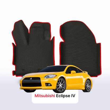 Car mats EVAMATS for Mitsubishi Eclipse 4 gen 2005-2011 year COUPE