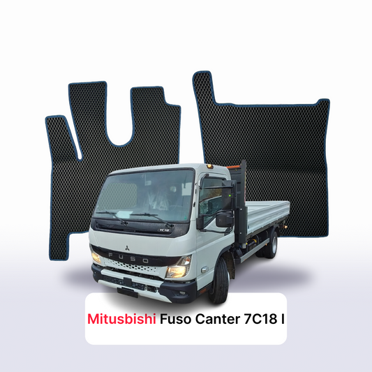 Car mats EVAMATS for Mitsubishi Fuso Canter 7C18 1 gen 2010-2020 year TRUCK