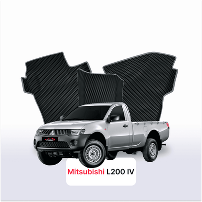 Car mats EVAMATS for Mitsubishi L200 4 gen 2006-2014 year PICK-UP single cabin