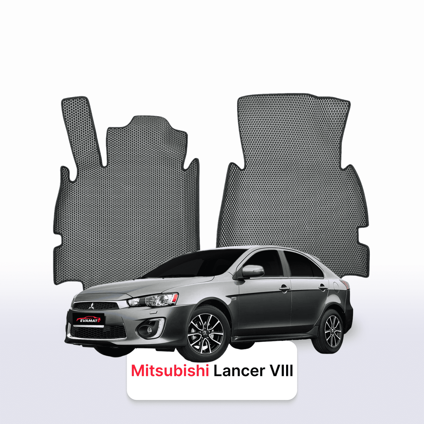 Car mats EVAMATS for Mitsubishi Lancer 10 gen 2007-2017 year HATCHBACK 5 door