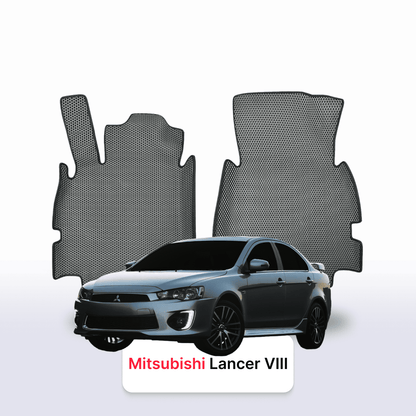 Car mats EVAMATS for Mitsubishi Lancer 8 gen 2007-2017 year SEDAN