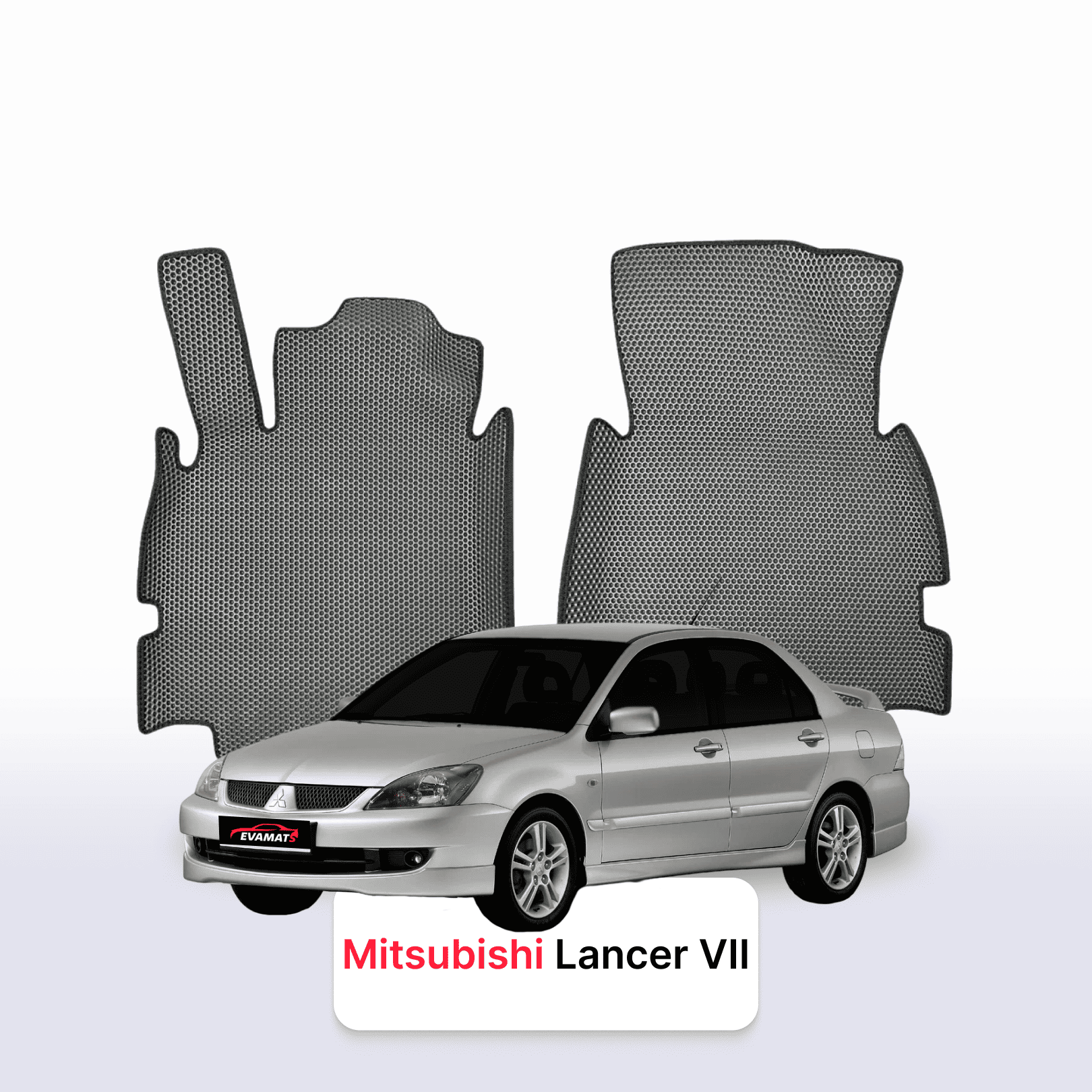 Car mats EVAMATS for Mitsubishi Lancer 9 gen 2000-2010 year SEDAN