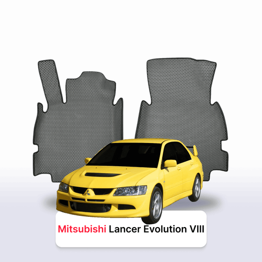 Car mats EVAMATS for Mitsubishi Lancer Evolution 8 gen 2003-2005 year SEDAN