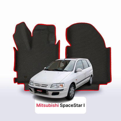 Car mats EVAMATS for Mitsubishi Space Star 1 gen 1995-2005 year MINIVAN