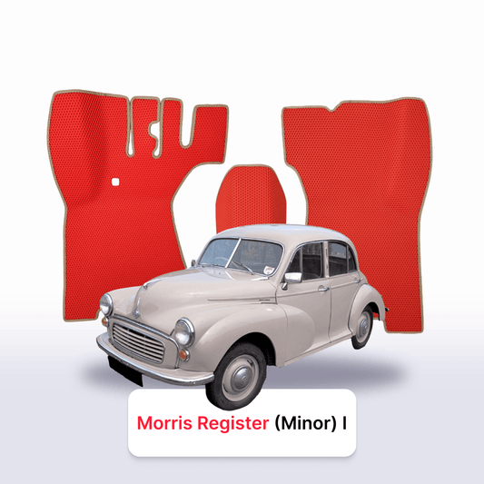 Car mats EVAMATS for Morris Register Minor Series 2 2 gen 1948-1971 year HATCHBACK 5 door