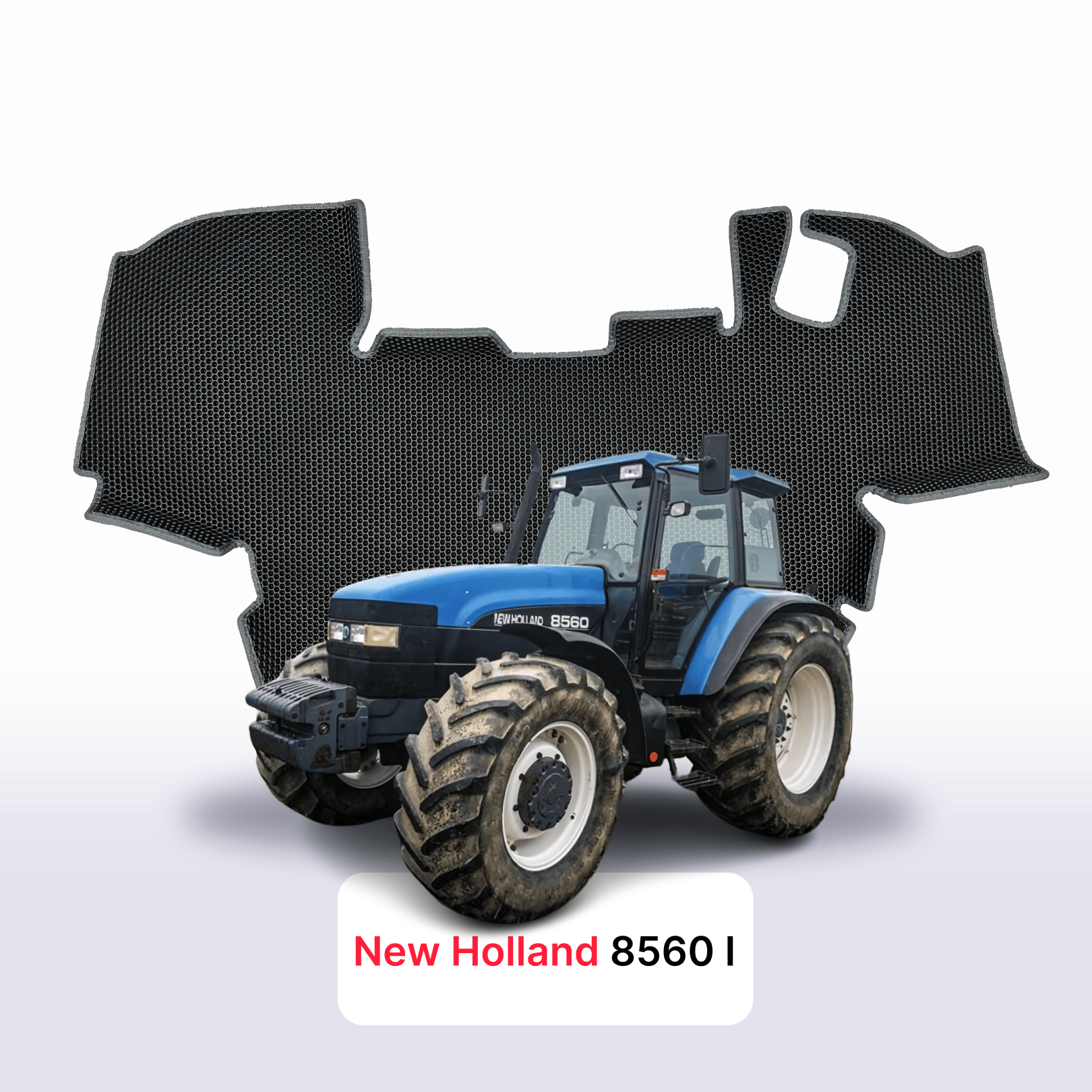 Car mats EVA for New Holland 8560 1 gen 1998-2000 year TRACTOR