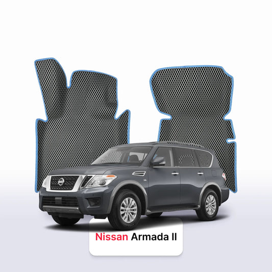 Car mats EVAMATS for Nissan Armada II gen 2017-2024 year SUV