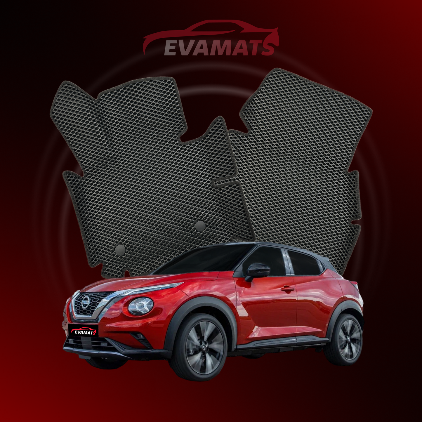 Alfombrillas EVAMATS para Nissan Juke II gen 2019-2025 SUV