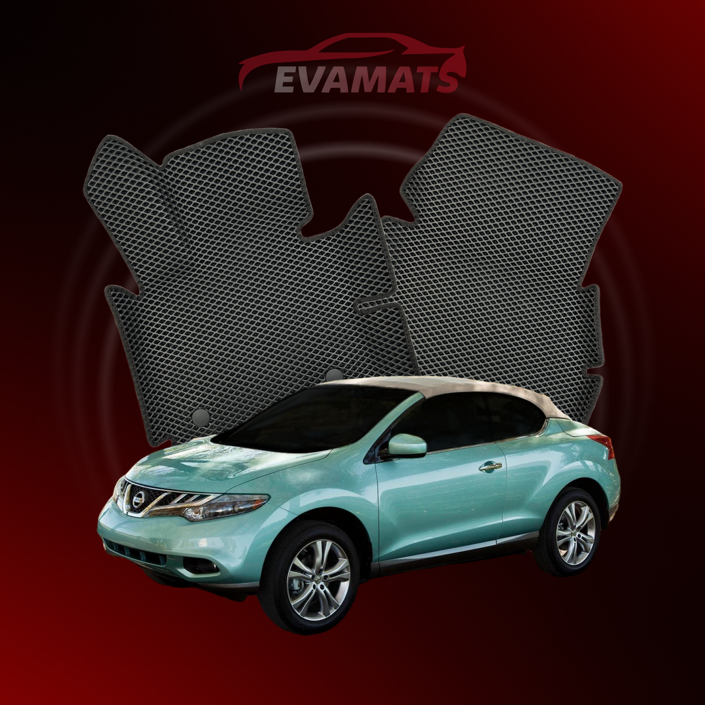 Alfombrillas EVAMATS para Nissan Murano(Z51) II generación año 2011-2015 CABRIO