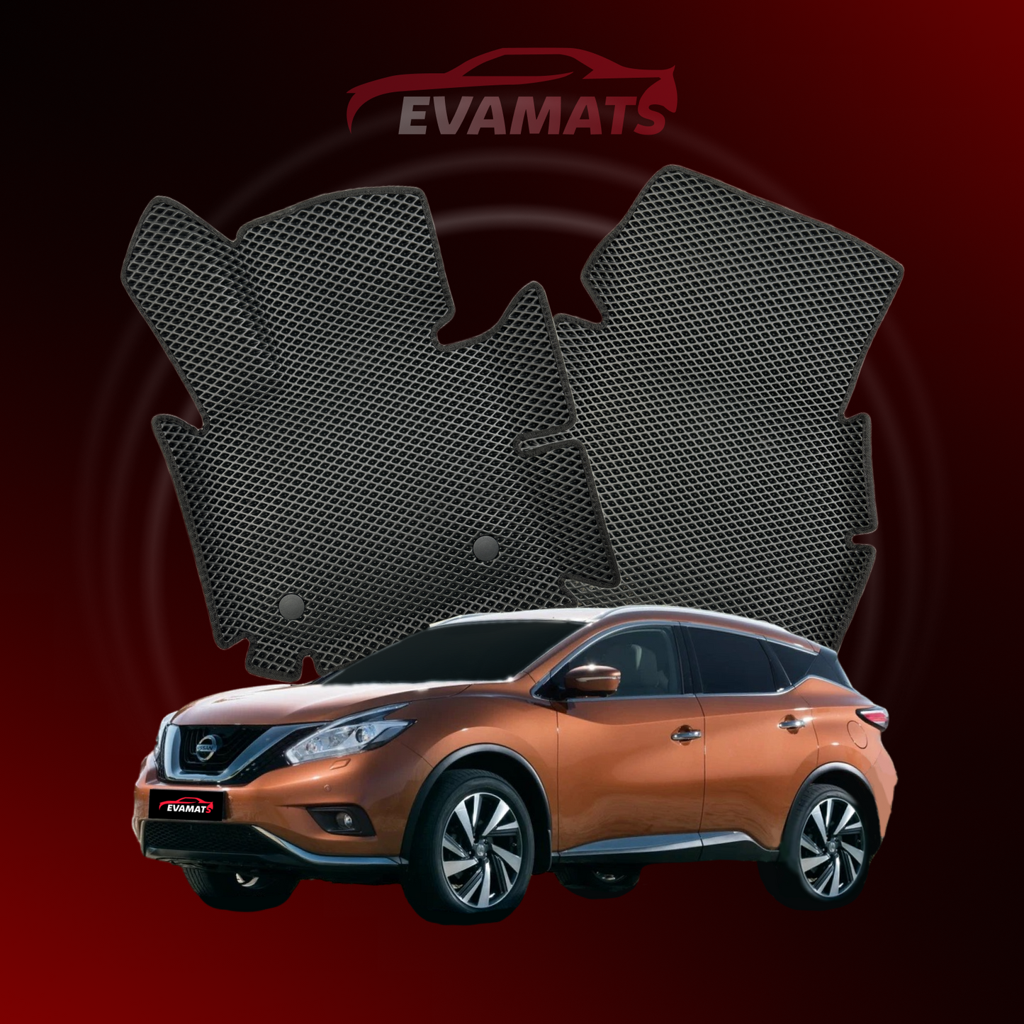 Car mats EVAMATS for Nissan Murano(Z52) III gen 2014-2025 year SUV