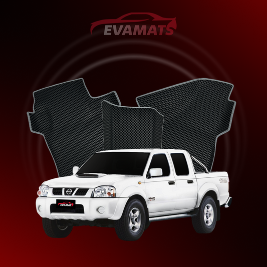 Alfombrillas de coche EVAMATS para Nissan Navara(D22)(Frontier) II gen 1998-2007 PICK-UP cabina única