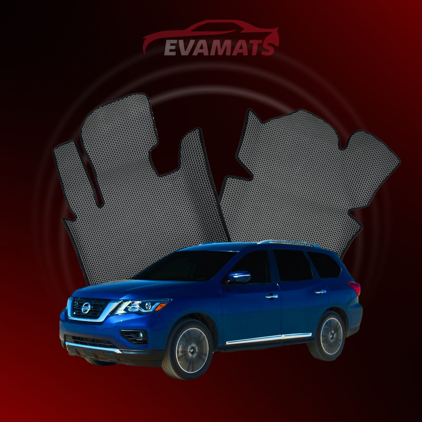 Autokoberce EVAMATS pre SUV Nissan Pathfinder(R52) IV gen 2012-2020