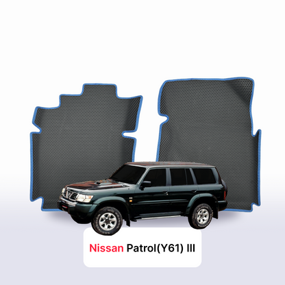 Car mats EVA for Nissan Patrol(Y61) III gen 1997-2014 year SUV 5 door
