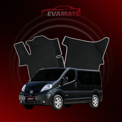 Car mats EVAMATS for Nissan Primastar I gen 2002-2014 year MINIVAN