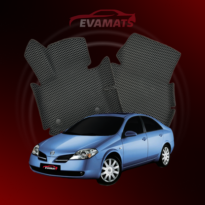 Alfombrillas de coche EVAMATS para Nissan Primera(P12) III generación año 2001-2008 SEDAN