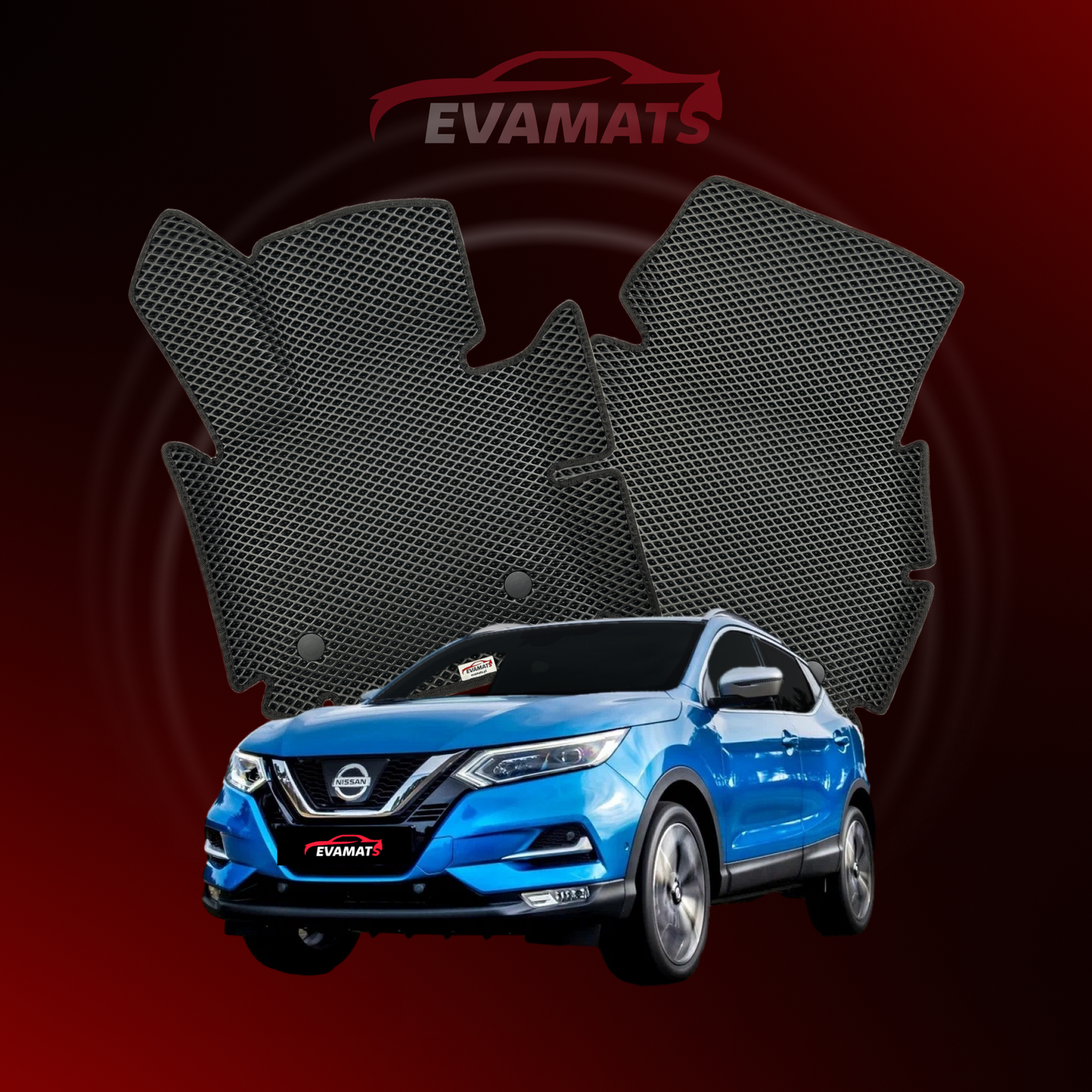 Car mats EVAMATS for Nissan Qashqai(J11) II gen 2013-2022 year SUV