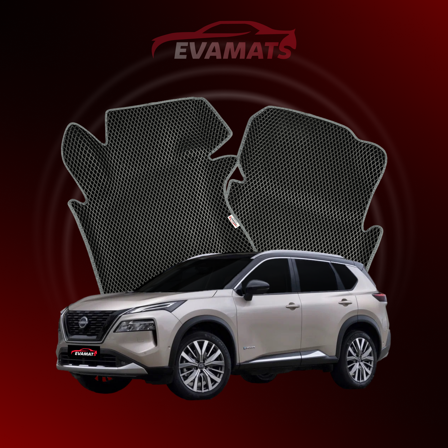 Car mats EVAMATS for Nissan X-Trail(T33) IV gen 2021-2025 year SUV