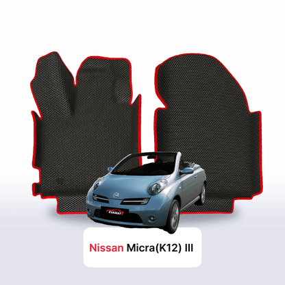 Car mats EVAMATS for Nissan Micra(K12) III gen 2002-2010 year CABRIO