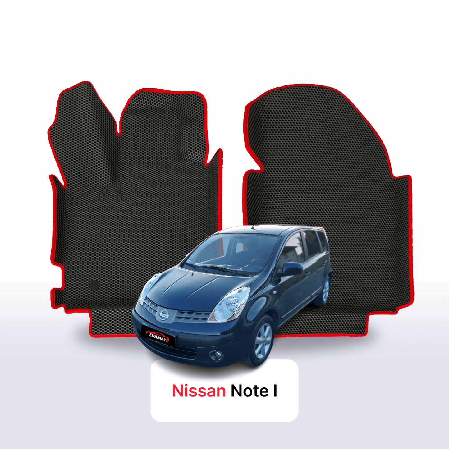 Car mats EVAMATS for Nissan Note I gen 2006-2012 year MINIVAN