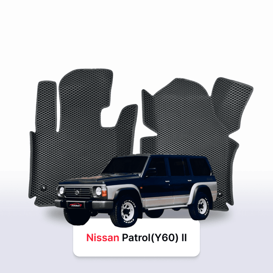 Car mats EVAMATS for Nissan Patrol(Y60) II gen 1987-1997 year SUV