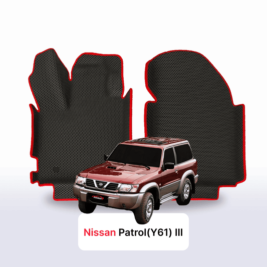 Car mats EVAMATS for Nissan Patrol(Y61) III gen 1997-2014 year SUV 3 door