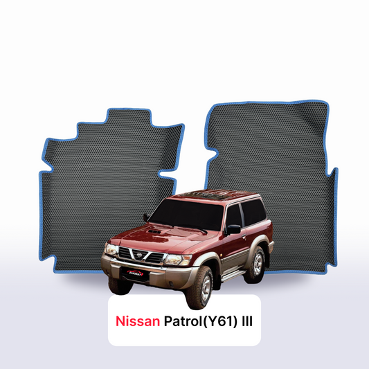Car mats EVAMATS for Nissan Patrol(Y61) III gen 1997-2014 year SUV 3 door