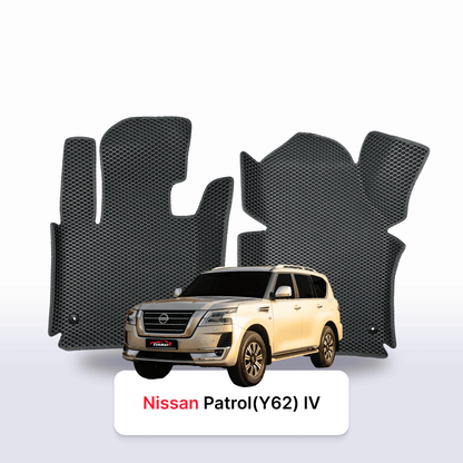 Car mats EVAMATS for Nissan Patrol(Y62) IV gen 2010-2025 year SUV