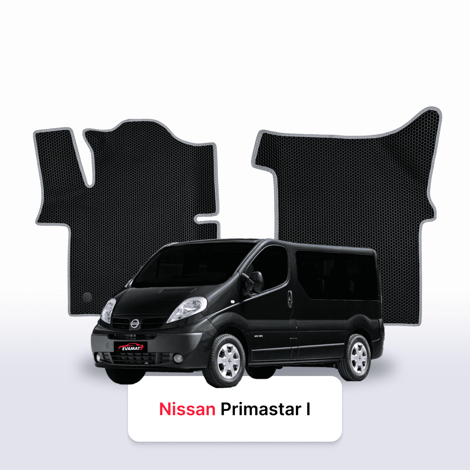 Car mats EVA for Nissan Primastar I gen 2002-2014 year MINIVAN