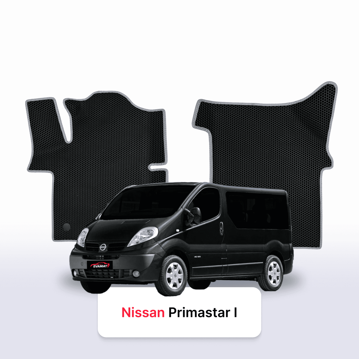 Car mats EVAMATS for Nissan Primastar I gen 2002-2014 year MINIVAN