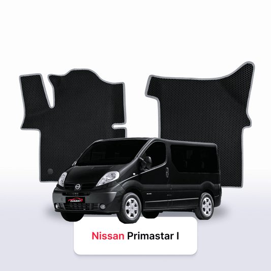 Car mats EVAMATS for Nissan Primastar I gen 2002-2014 year MINIVAN