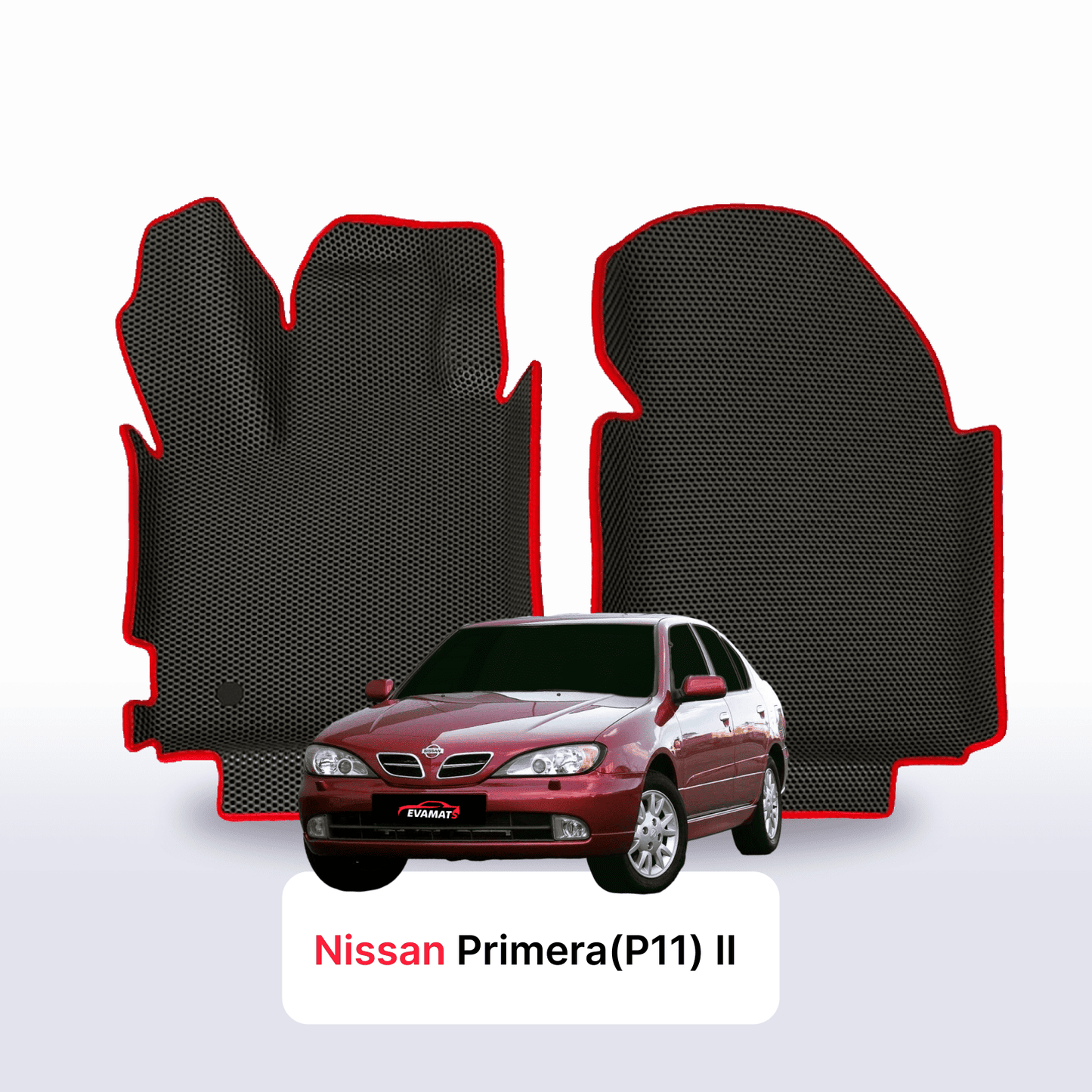 Car mats EVAMATS for Nissan Primera(P11) II gen 1995-2002 year LIFTBACK