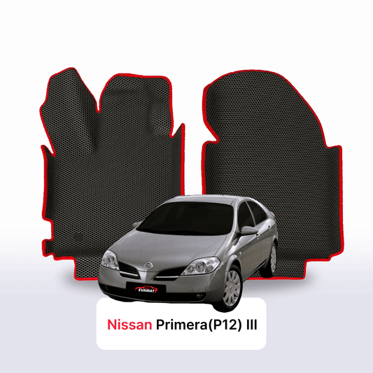 Car mats EVAMATS for Nissan Primera(P12) III gen 2001-2008 year LIFTBACK