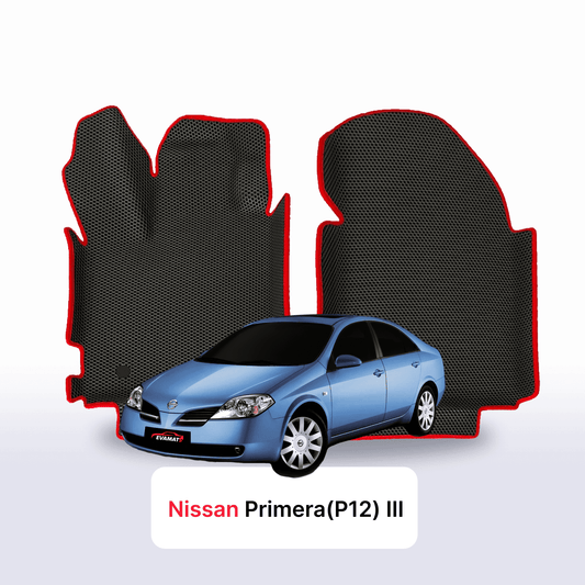 Car mats EVAMATS for Nissan Primera(P12) III gen 2001-2008 year SEDAN