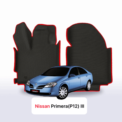 Car mats EVA for Nissan Primera(P12) III gen 2001-2008 year SEDAN
