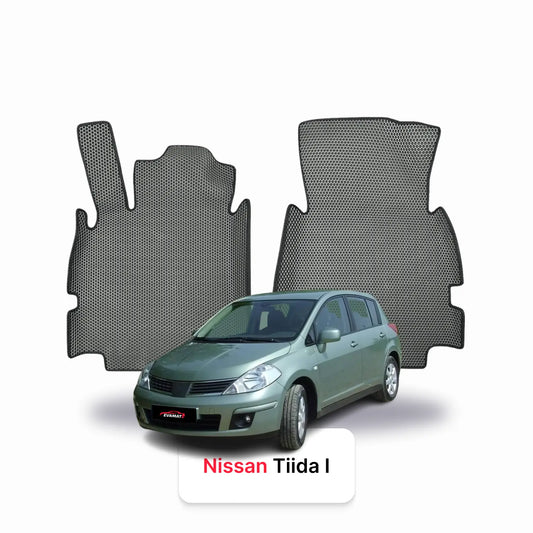 EVA Dywaniki samochoforwe 3D EVA MATS for Nissan Tiida I gen 2004-2012 year HATCHBACK 5 door