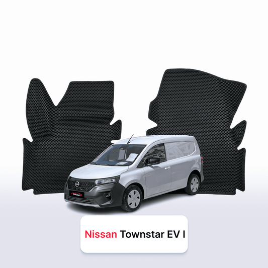 Car mats EVAMATS for Nissan Townstar EV I gen 2021-2028 year VAN